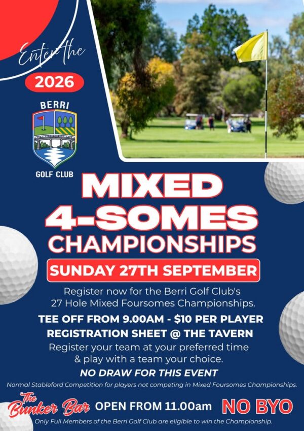 After Saturdays epic skins event and hopefully a great AFL Grand Final the golf continues…
